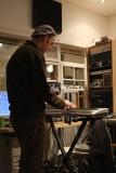 Jim playing keyboards on Pick up the phone.